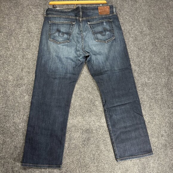 AG Adriano Goldschmied Jeans Mens 38 The Graduate Tailored Leg Cotton Stretch - Picture 8 of 10